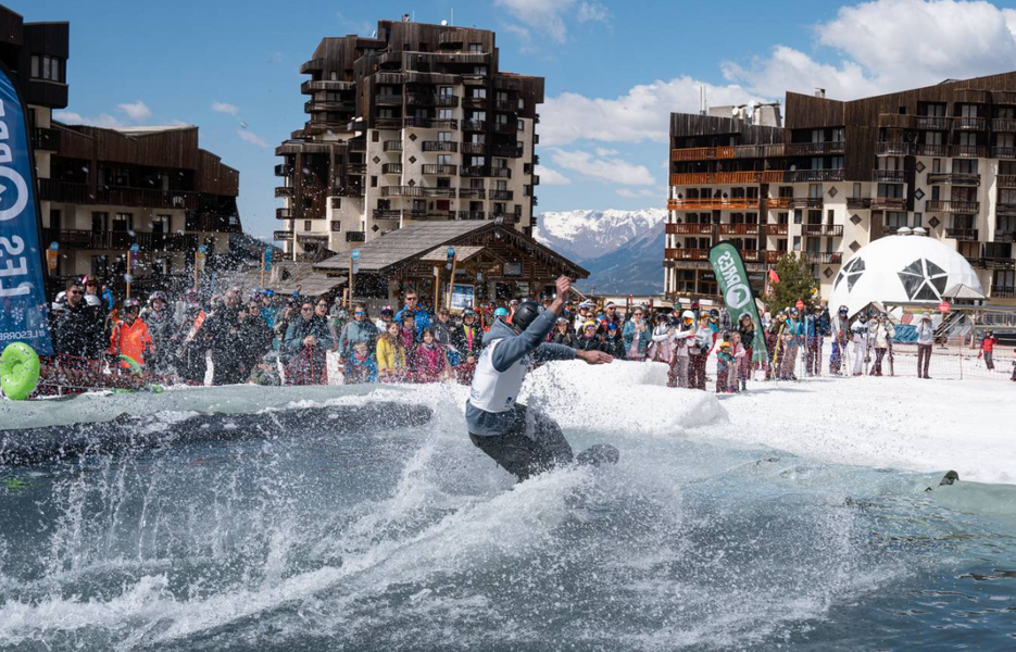 Closing hiver : Waterslide