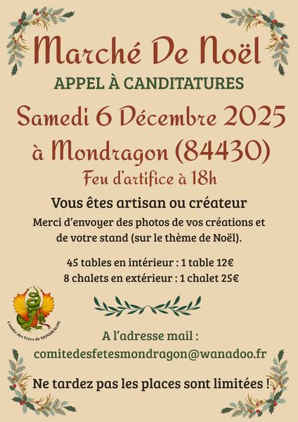 Marché de Noël_Mondragon