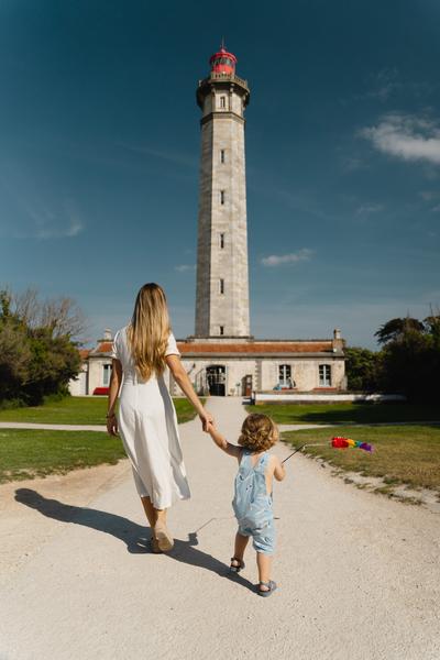 L'arrivée au pied du Grand Phare