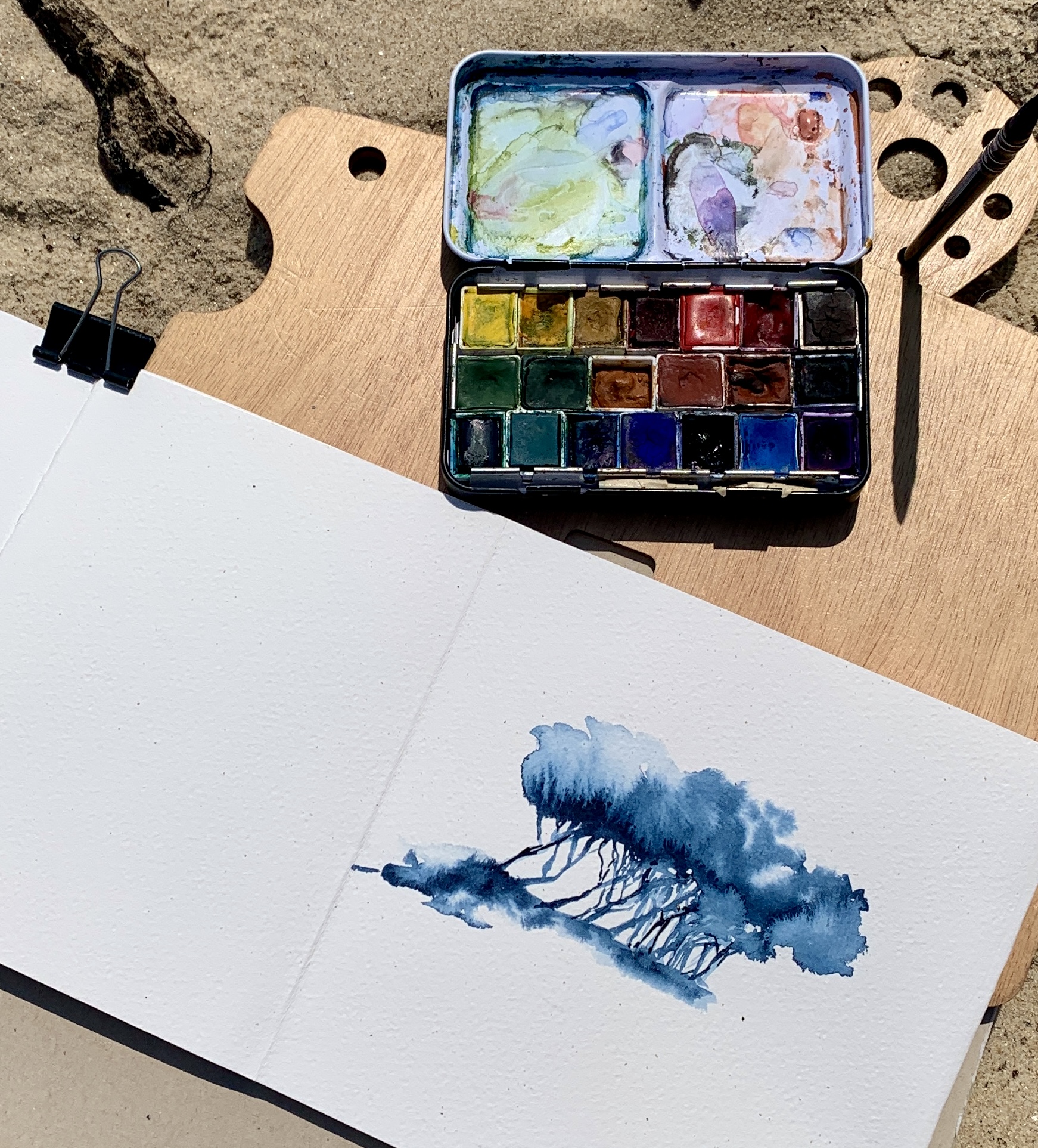 Atelier aquarelle : Carnet de voyage à l'aquarelle