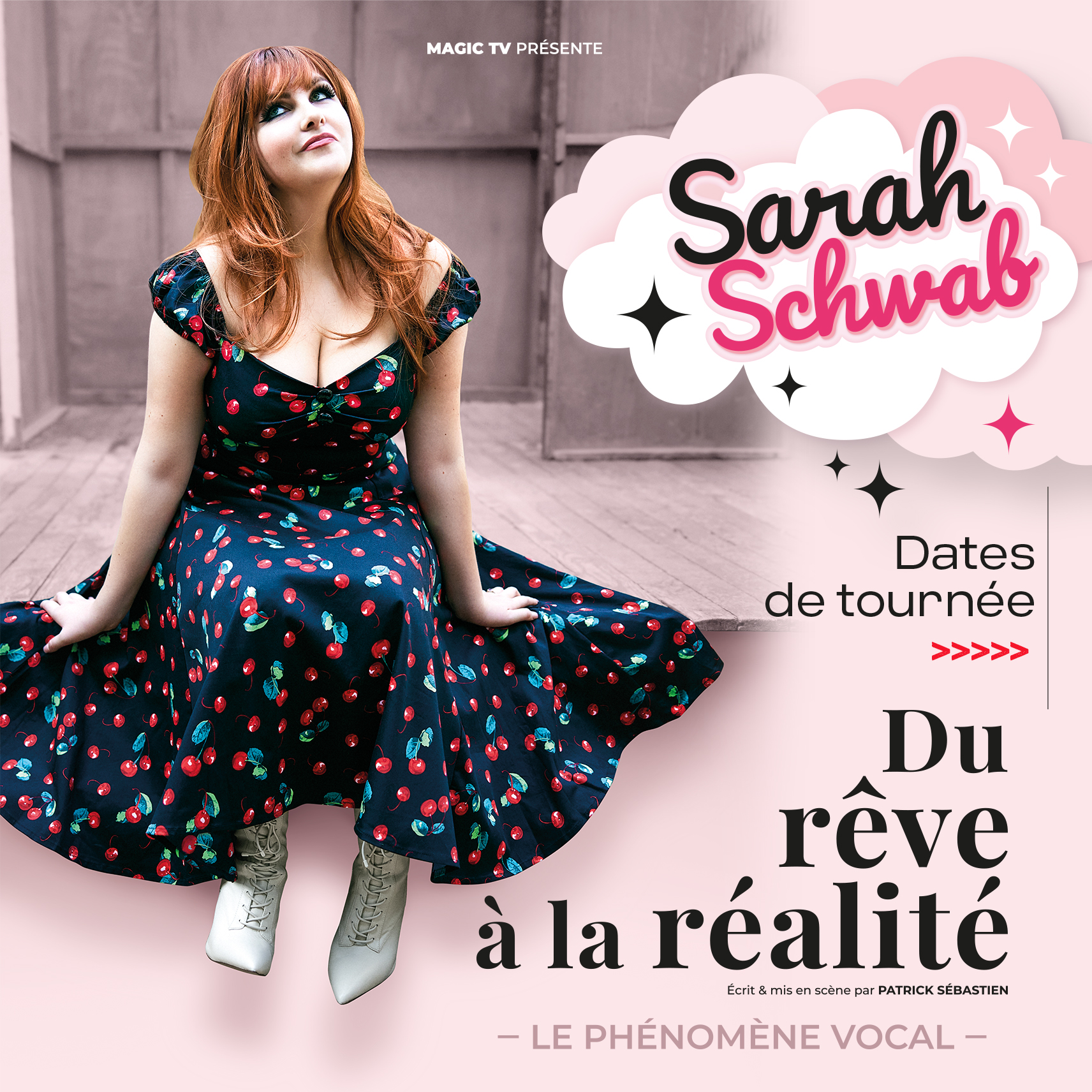 Sarah Schwab, du rêve à la réalité : spectacle d'imitation