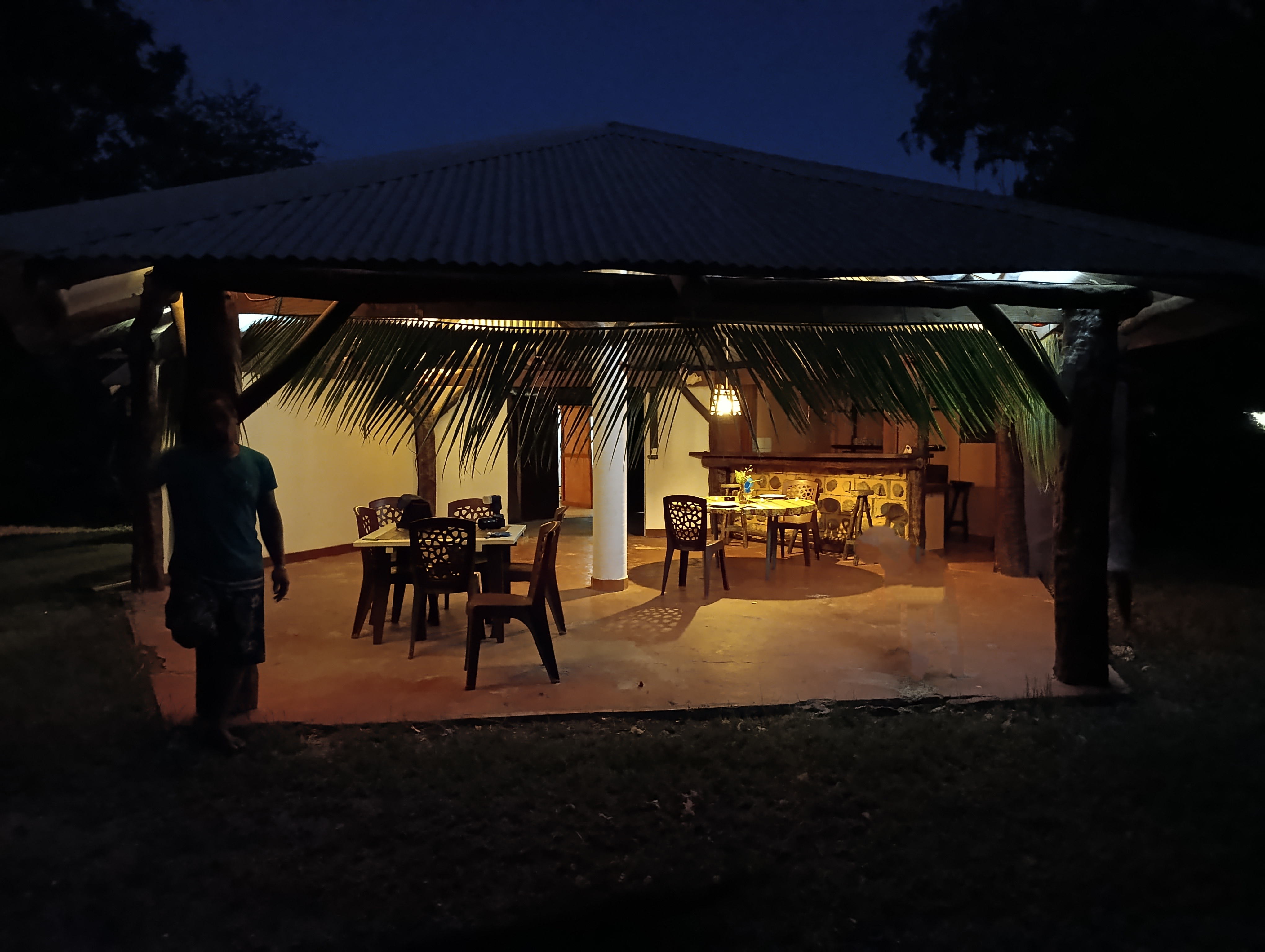 Table d'hôte au Relais de la Presqu'île de Golone