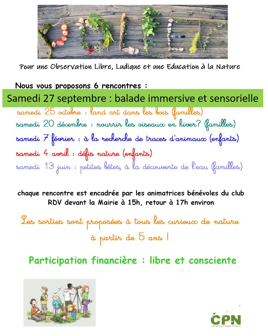 Balade immersive et sensorielle
