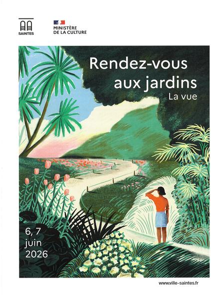 Les rendez-vous aux jardins à Saintes