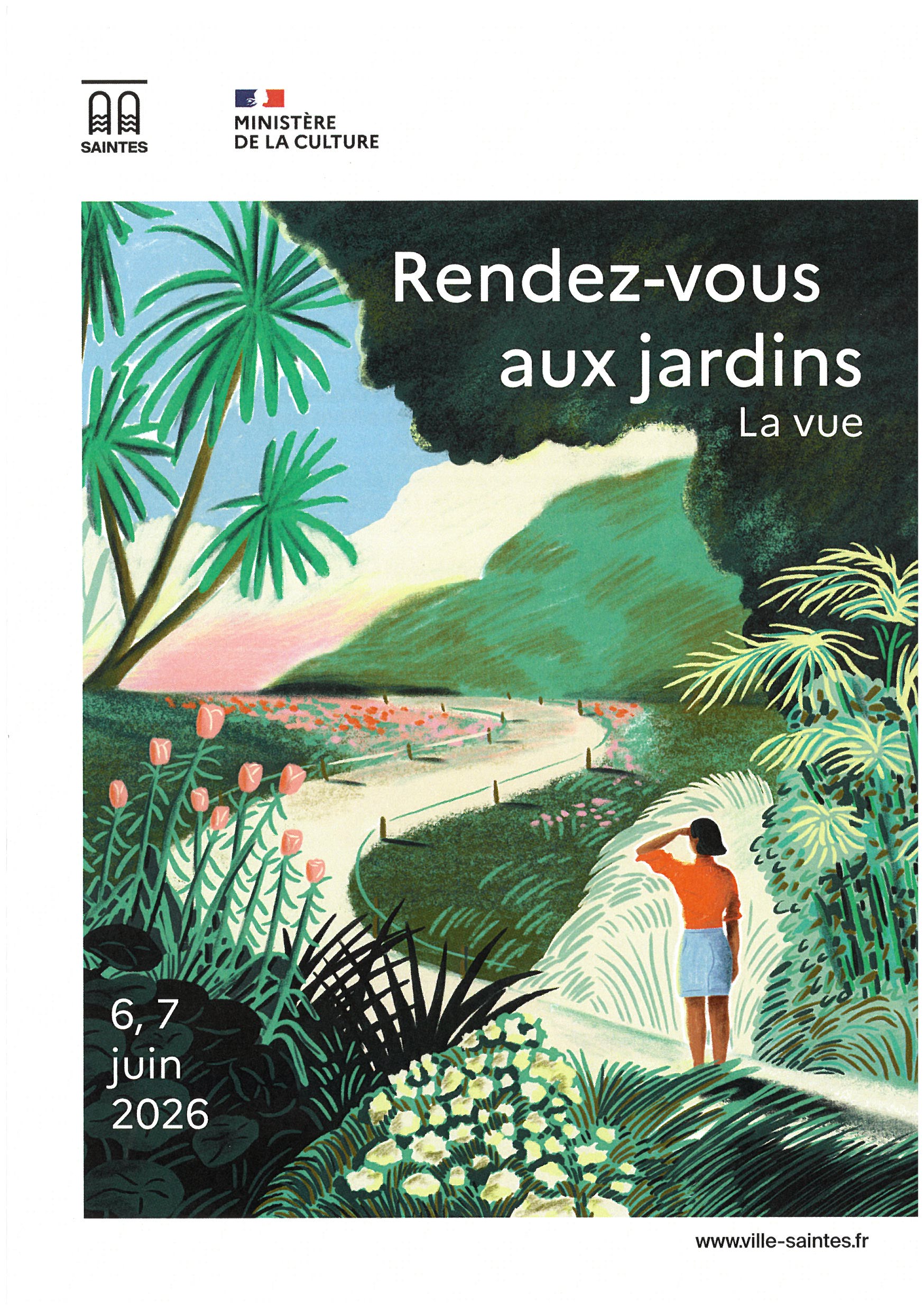 Les rendez-vous aux jardins à Saintes
