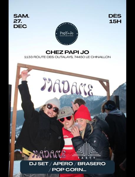 Après-ski Live music chez Papi Jo