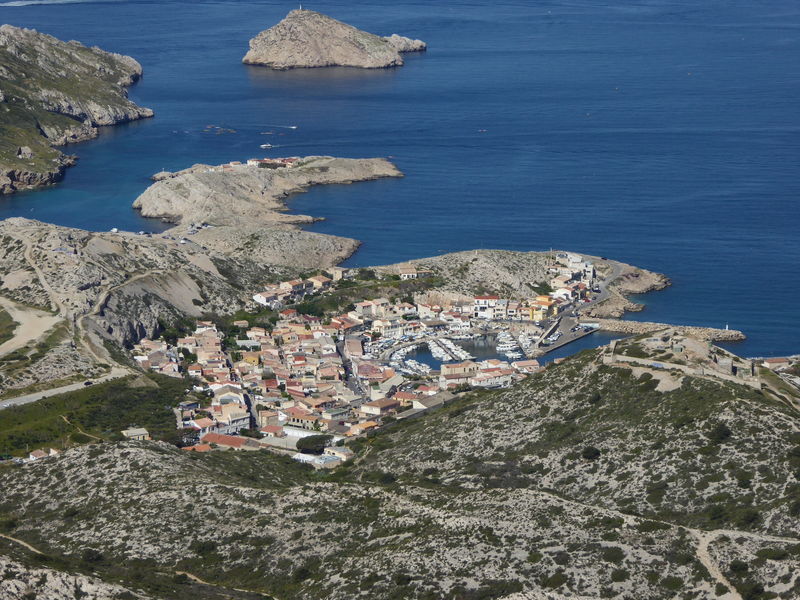 Le village des Goudes à Marseille