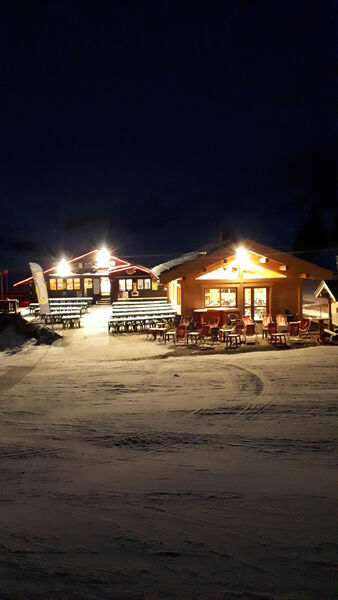 Roc des Arces au Grand-Bornand l'hiver
