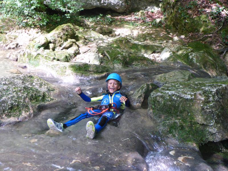 mise à l'eau depart canyon