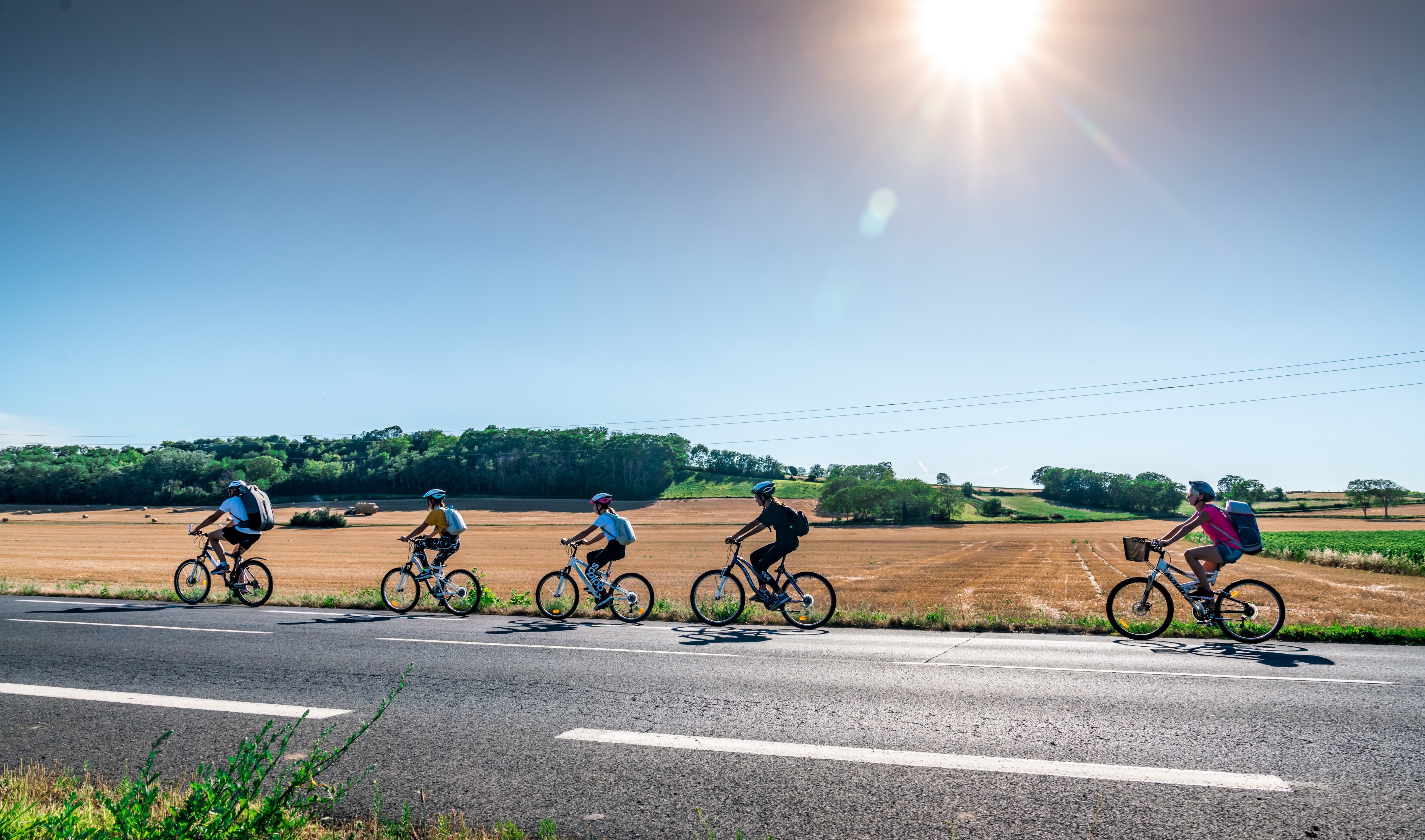 Randonnée à vélo à Aigueperse