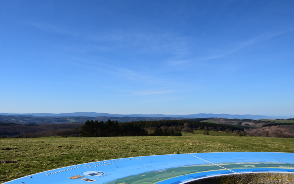 point de vue du puech cornet