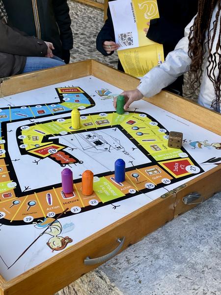 Groupes enfants : Sur la piste de Giacomo - jeu découverte