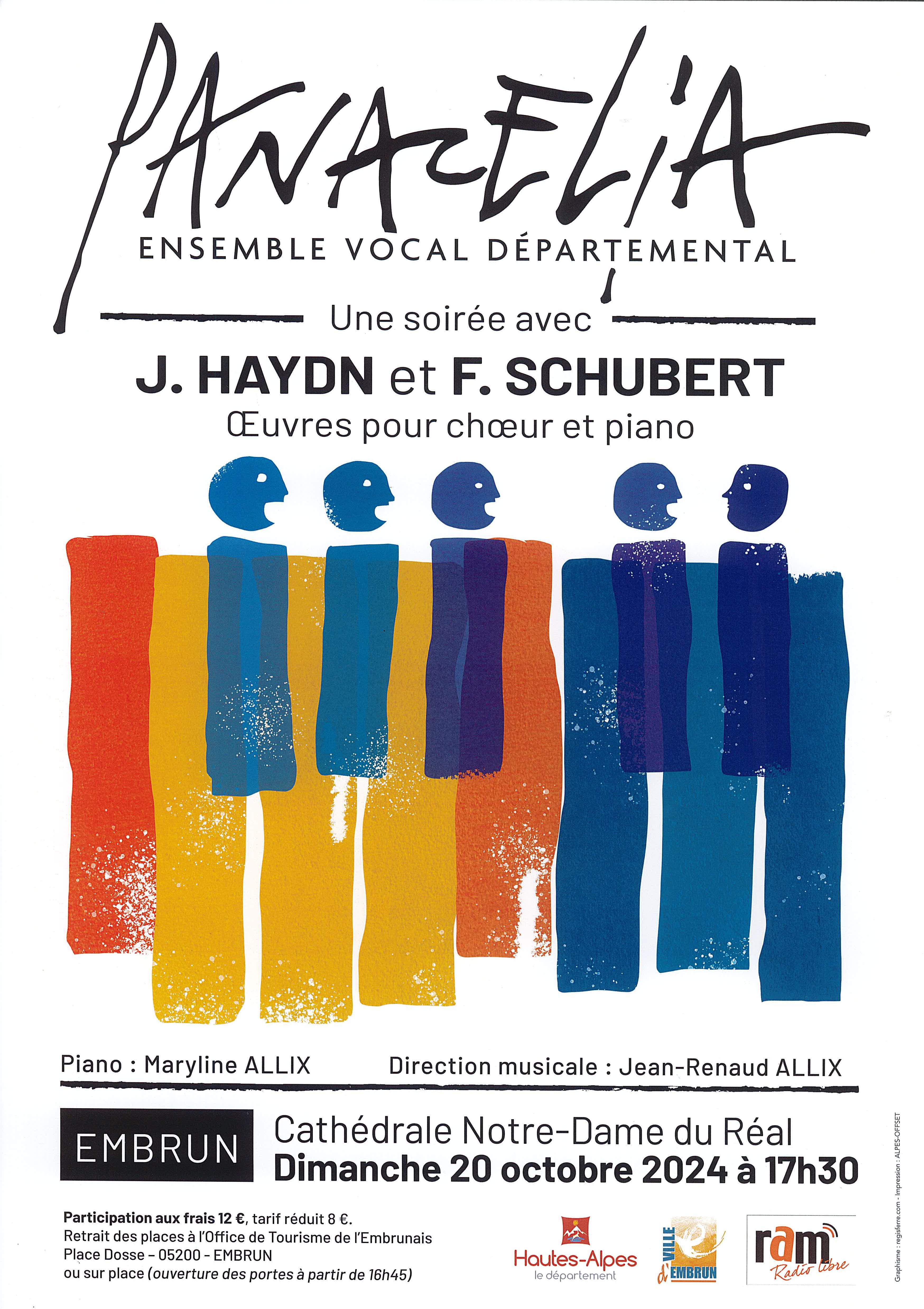 Concert Une soirée avec Haydn et Schubert EMBRUN