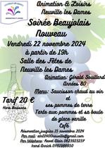 Soirée Beaujolais nouveau