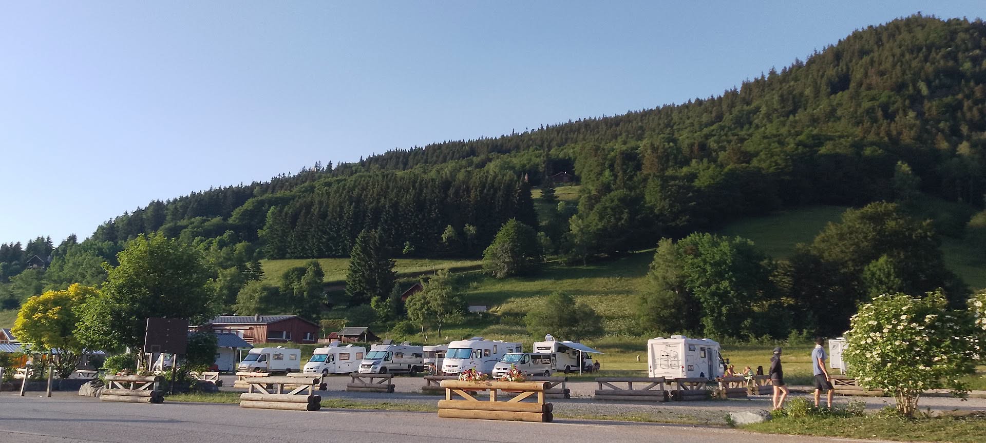 Aire de bivouac camping-car de l'Alpe du Grand Serre