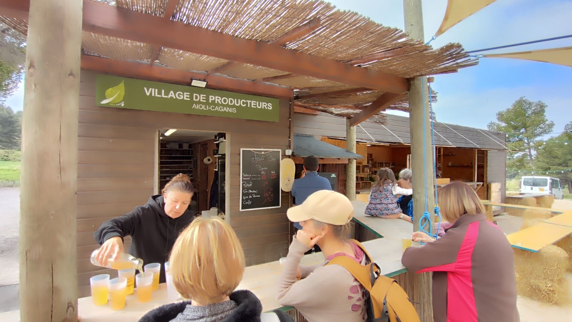Ciné gourmand sous les étoiles à la ferme Aïoli Caganis