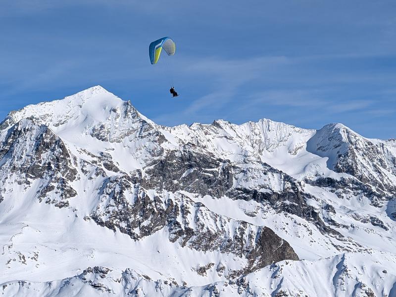 Parapente mont Pourri