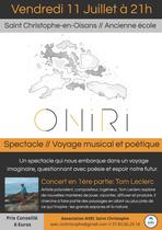 Spectacle - Voyage musical et poétique_Saint-Christophe-en-Oisans