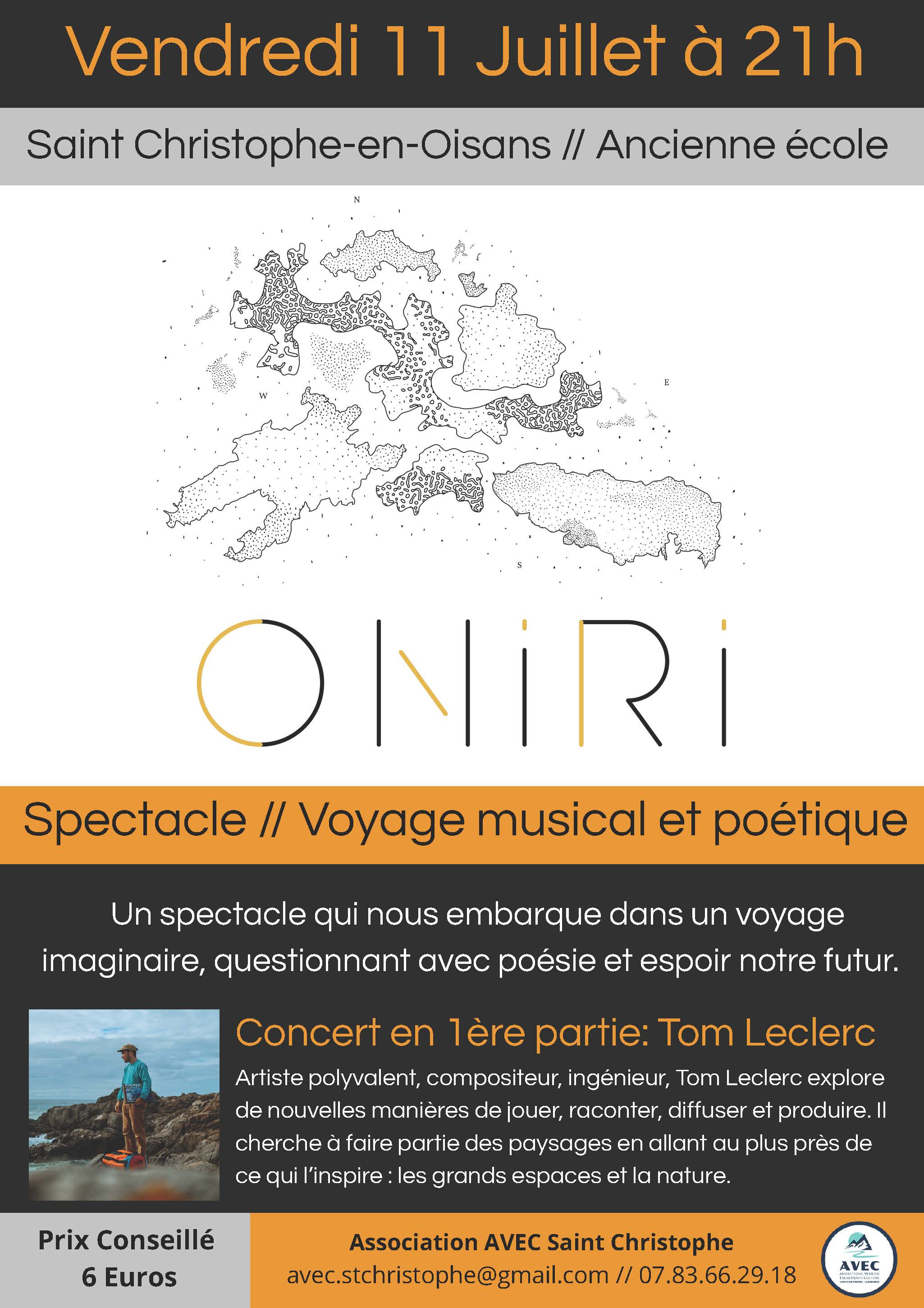 Spectacle - Voyage musical et poétique_Saint-Christophe-en-Oisans