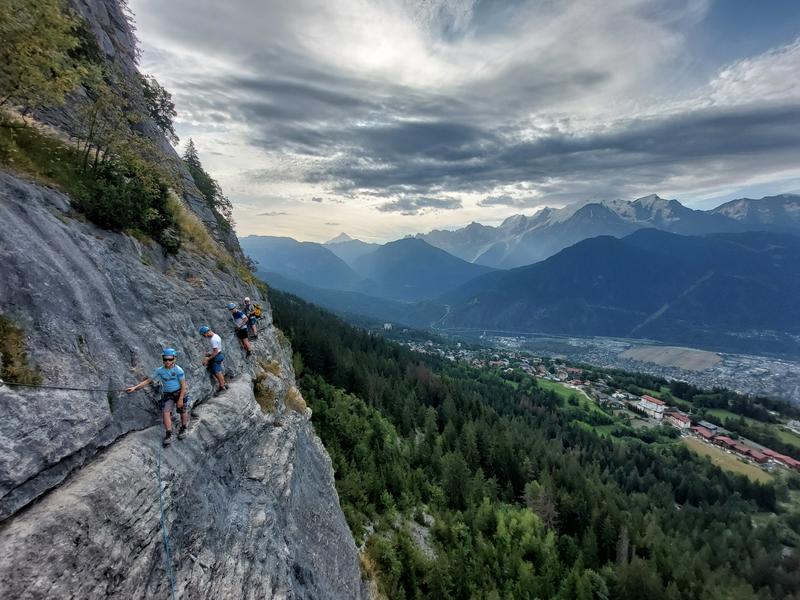 Via Ferrata avec les guides de Saint-Gervais / Les Contamines_Saint-Gervais-les-Bains