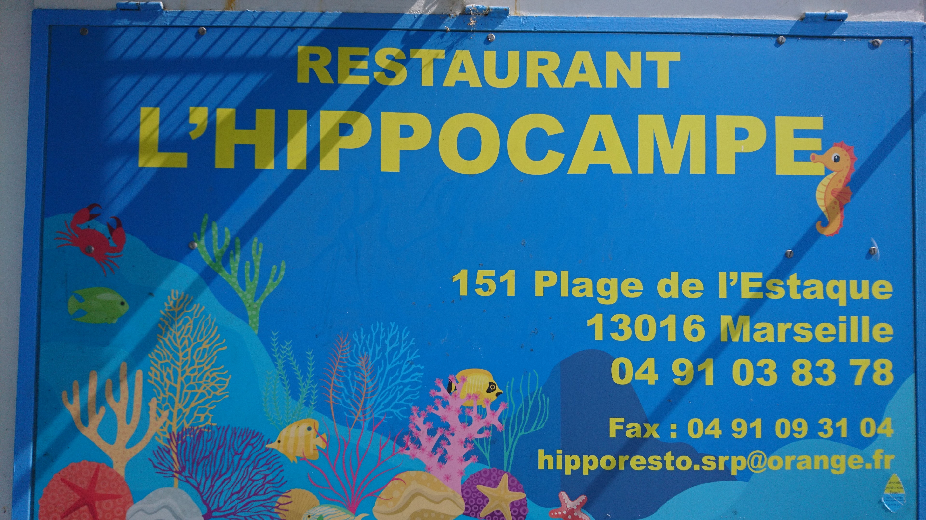 Restaurant l'Hippocampe à l'Estaque