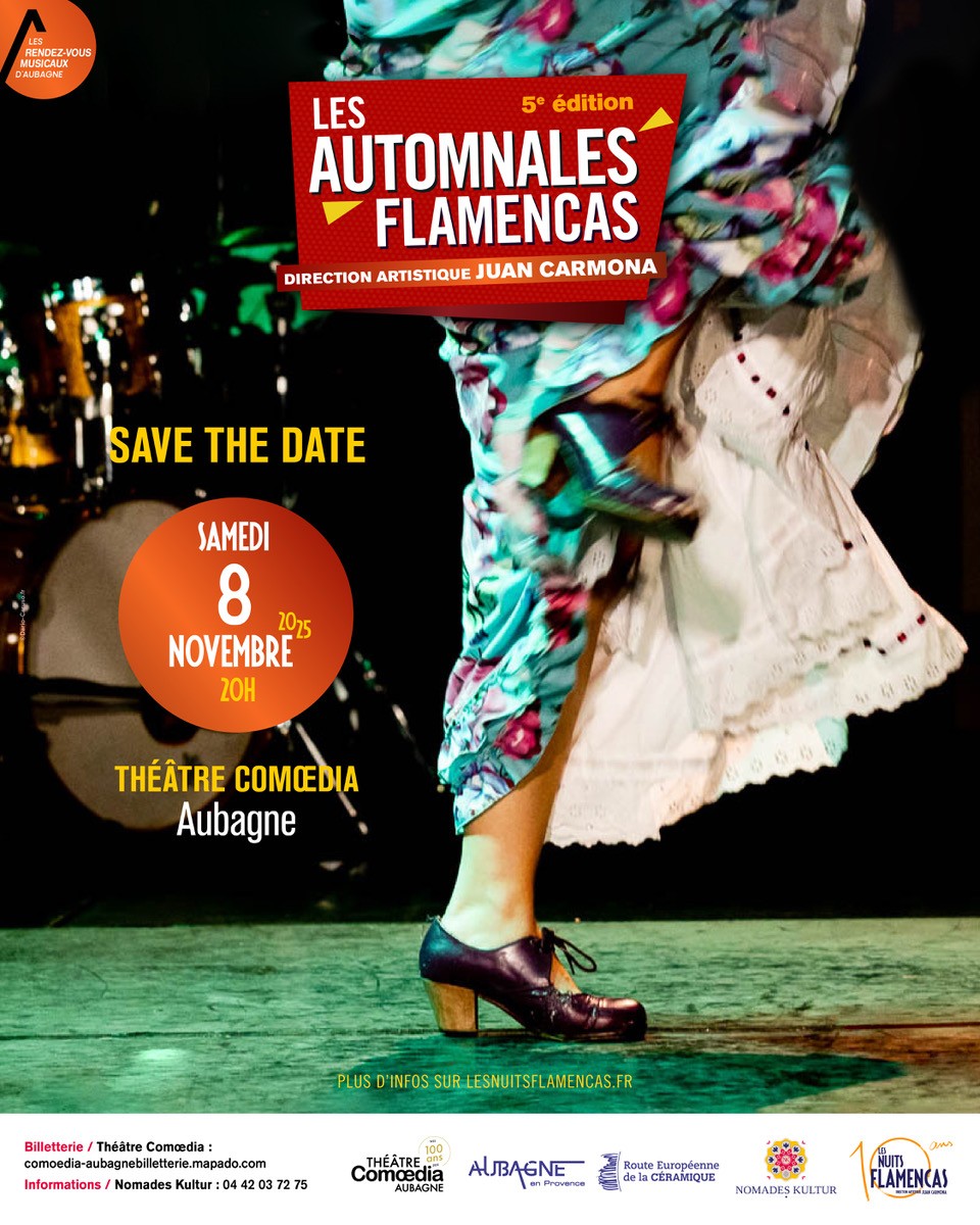 Les Automnales Flamencas : Delya Sofia, Teresa Deleria, José Fernandez et leurs musiciens