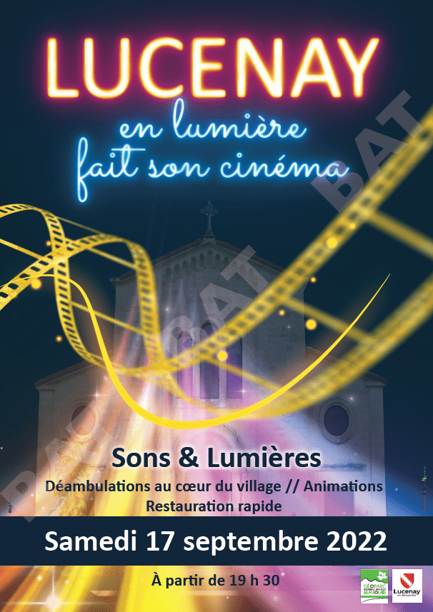 Lucenay en lumière, fait son cinéma