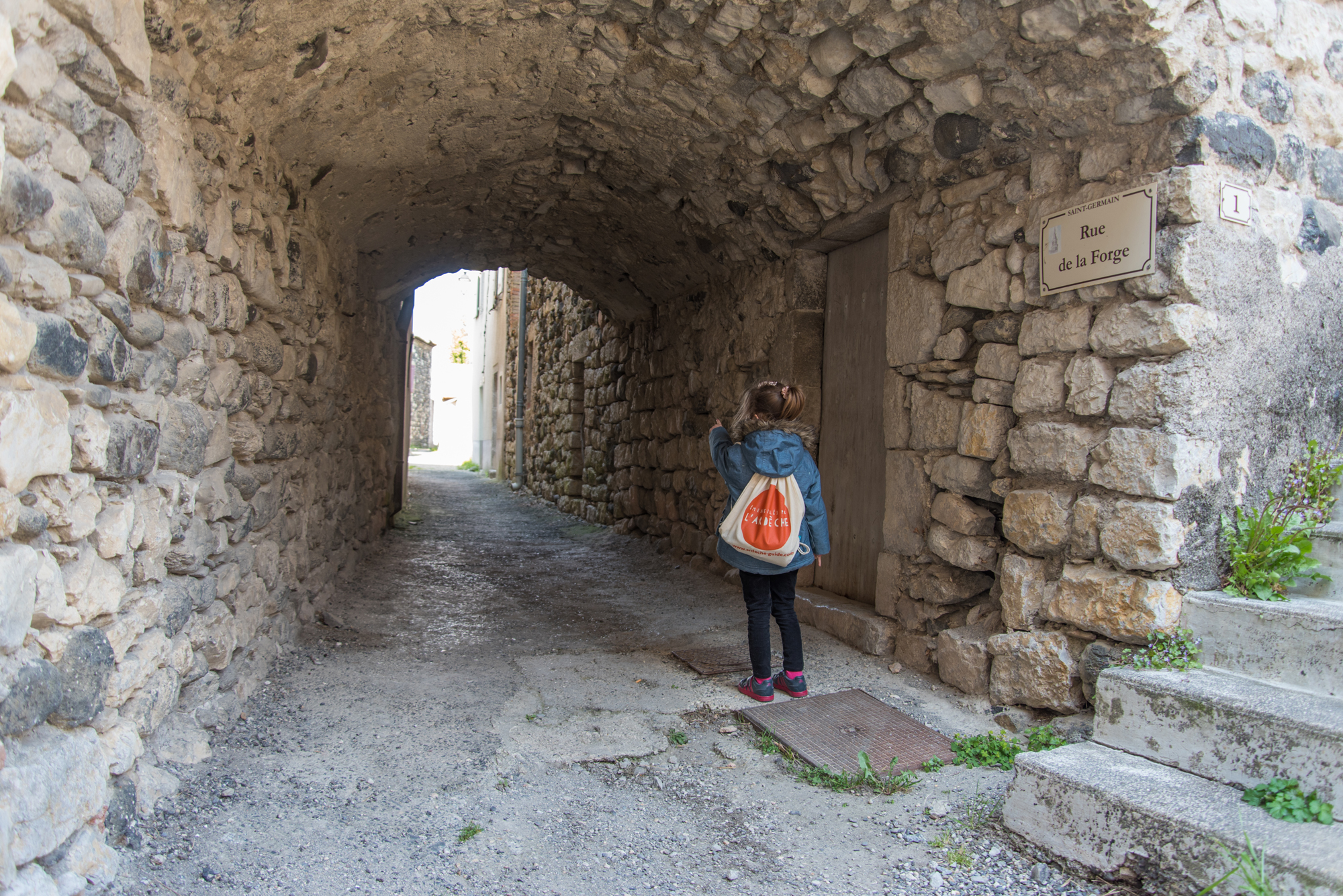 Randoland chasse au trésor jeu de piste St Germain Sud Ardèche que faire avec les enfants en vacances activité gratuite week end