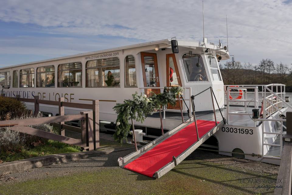 Croisières fluviales spéciales "Visites guidées de ville"