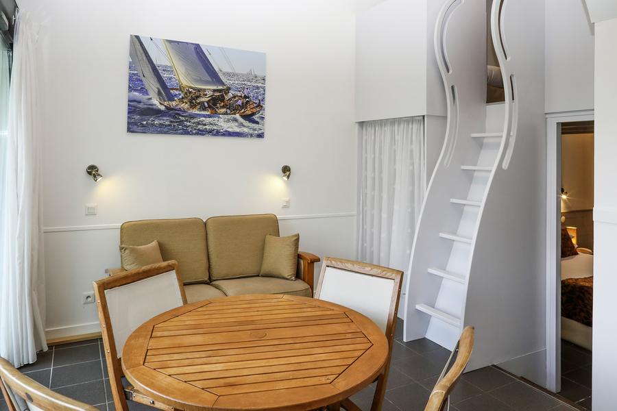 Pièce à vivre de loft
