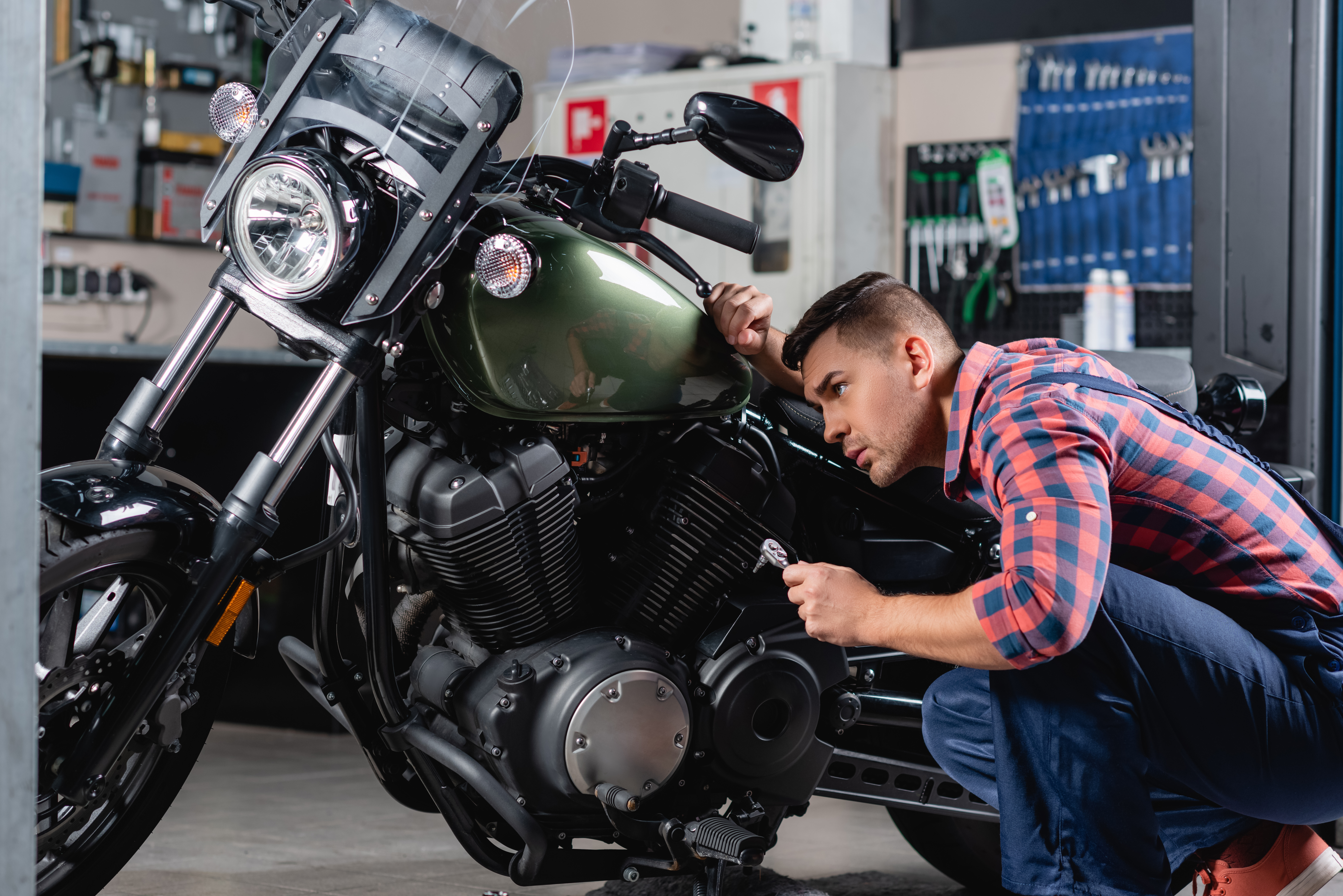L'atelier moto du Verdon