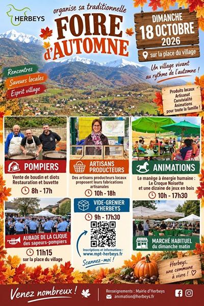 Foire d'automne et vide Greniers