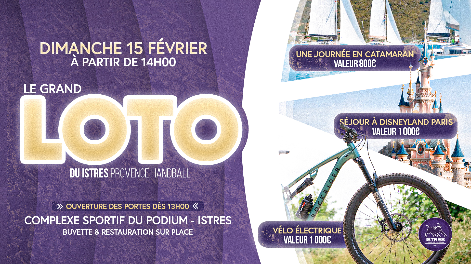 Grand loto du Istres Provence Handball