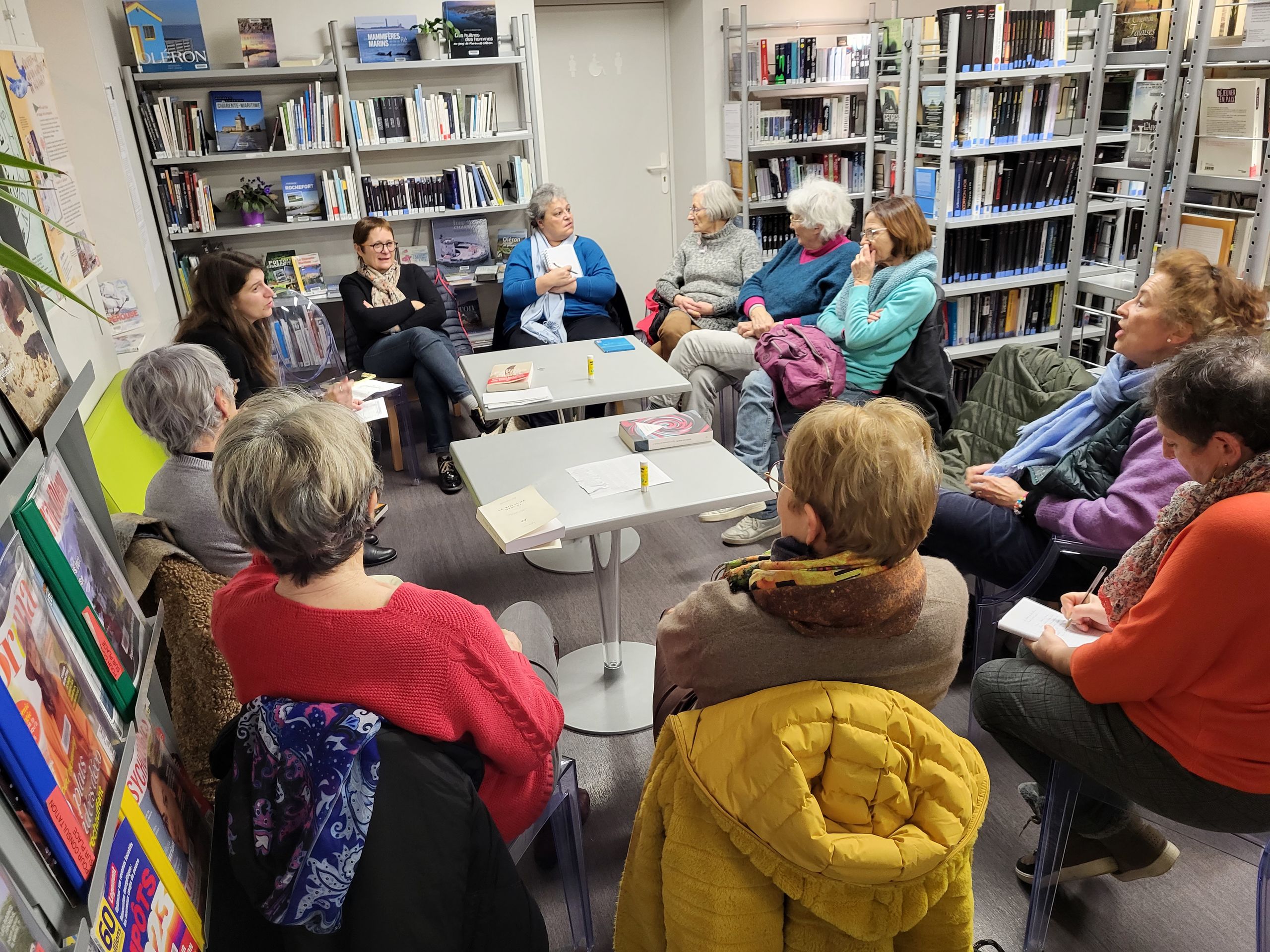 Les Pêcheurs de Mots, le club lecture de la médiathèque