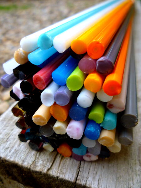 Baguettes de verre de Murano