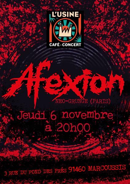 L'apéro LIVE du jeudi en mode néo-grunge avec AFEXION