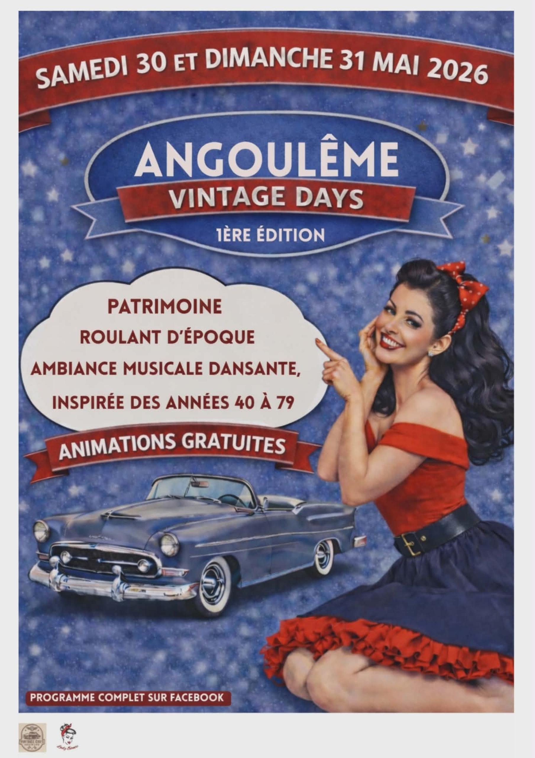 Angoulême Vintage Days 1er édition