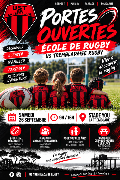 Portes ouvertes École de rugby