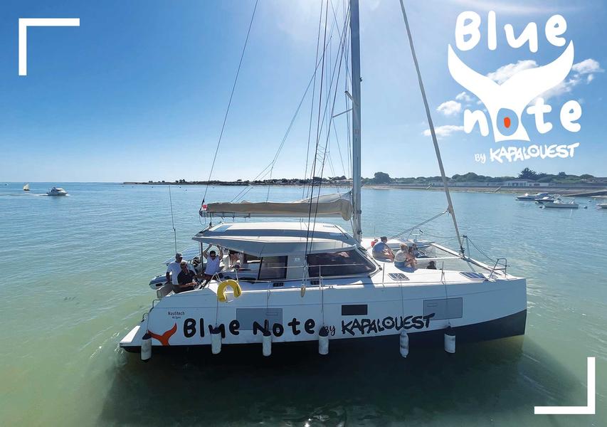Catamaran à voile de Blue Note by Kapalouest