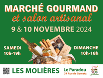 Marché gourmand et salon artisanal des Molières - novembre 2024