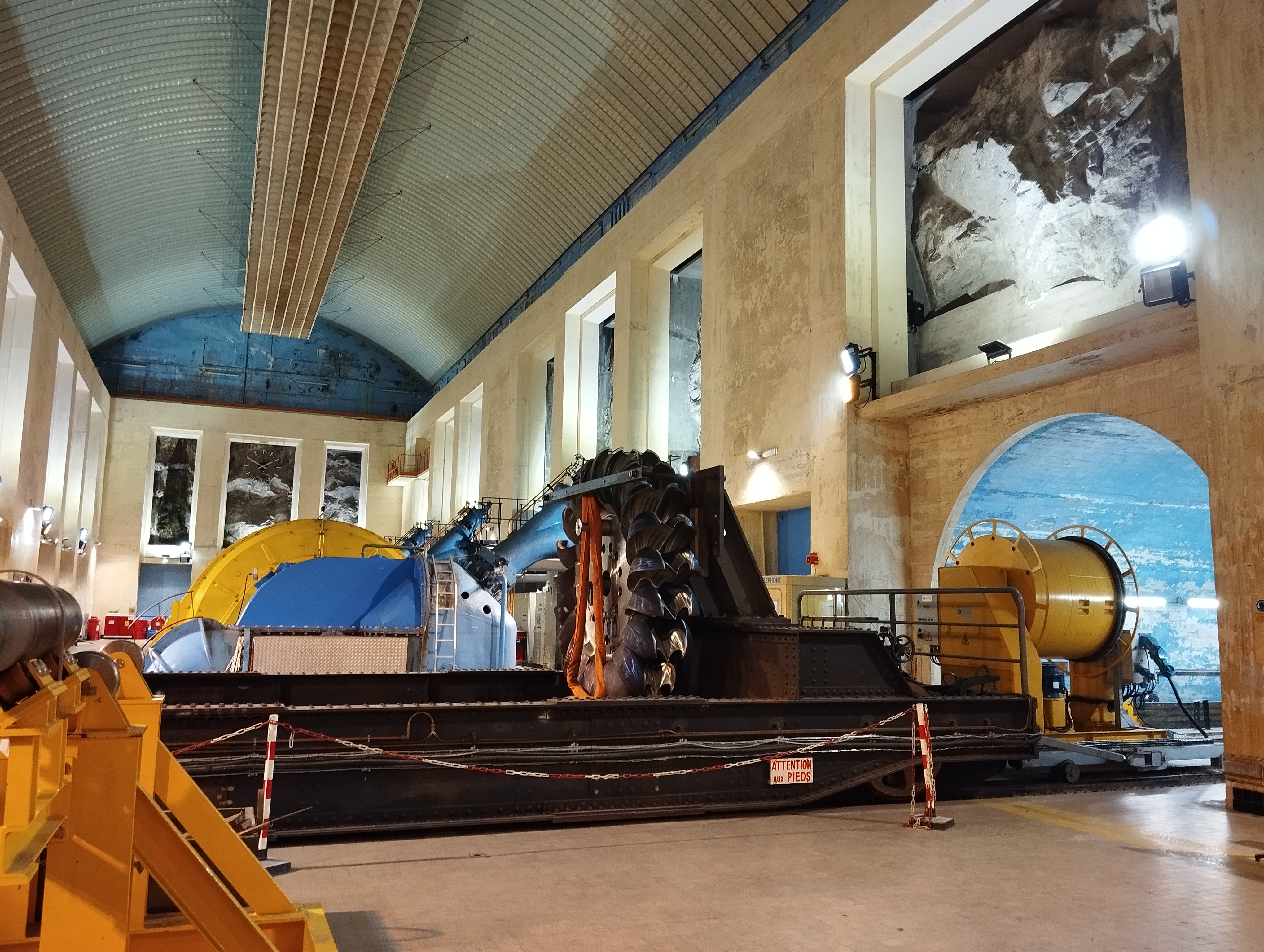 Visite de la Centrale EDF de Montpezat-sous-Bauzon