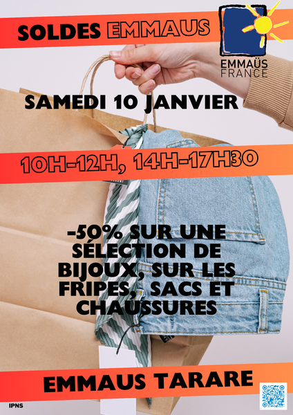 Vente spéciale Soldes Emmaüs Tarare