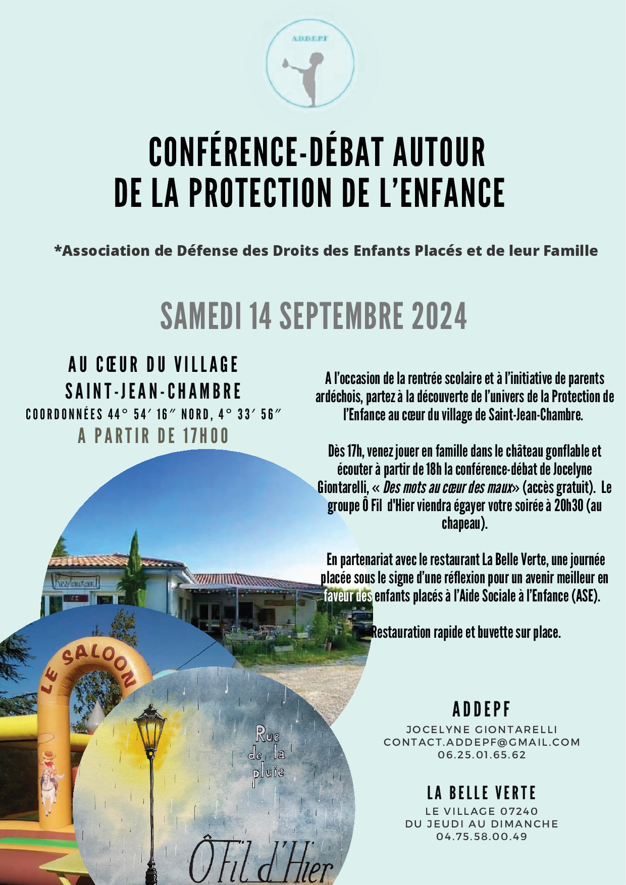 Rendez-vous futés ! : Conférence-débat sur le thème de la protection de l'enfance