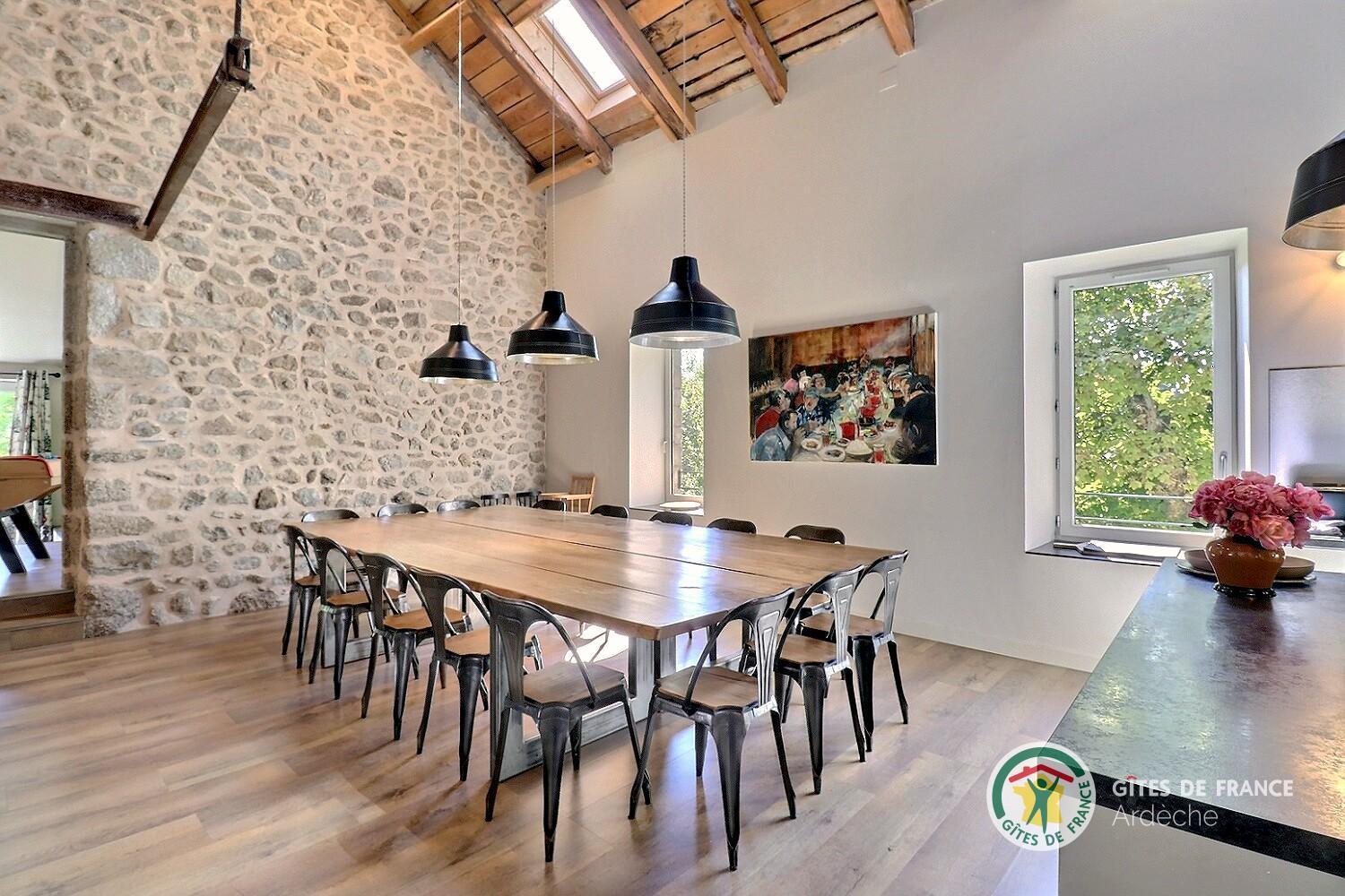 Espace salle à manger