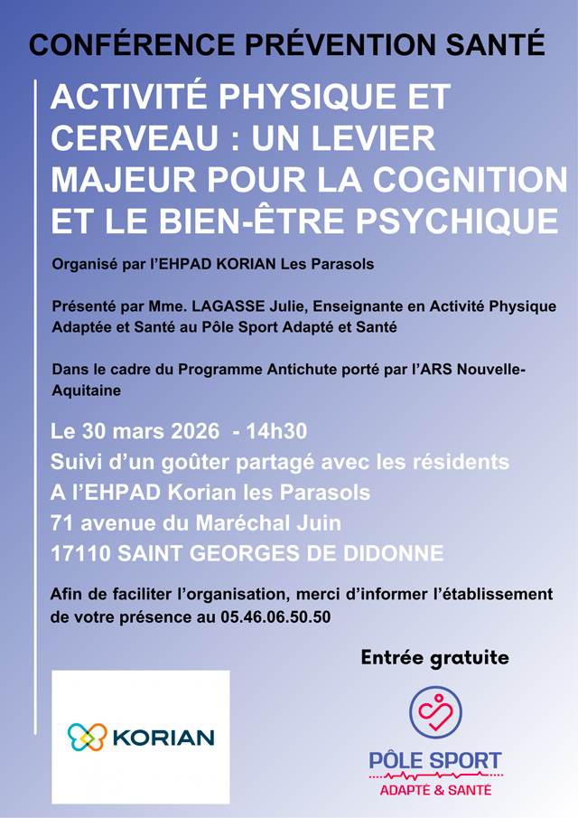 Conférence prévention santé