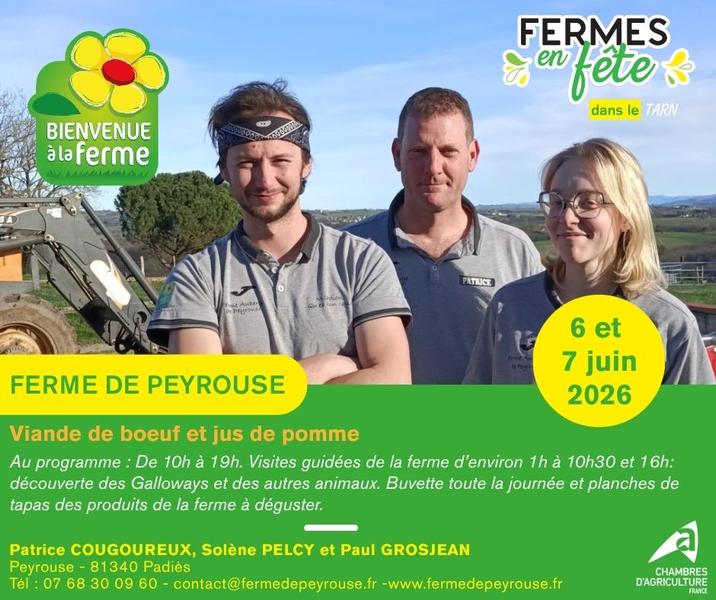 Fermes en fête : Ferme de Peyrouse