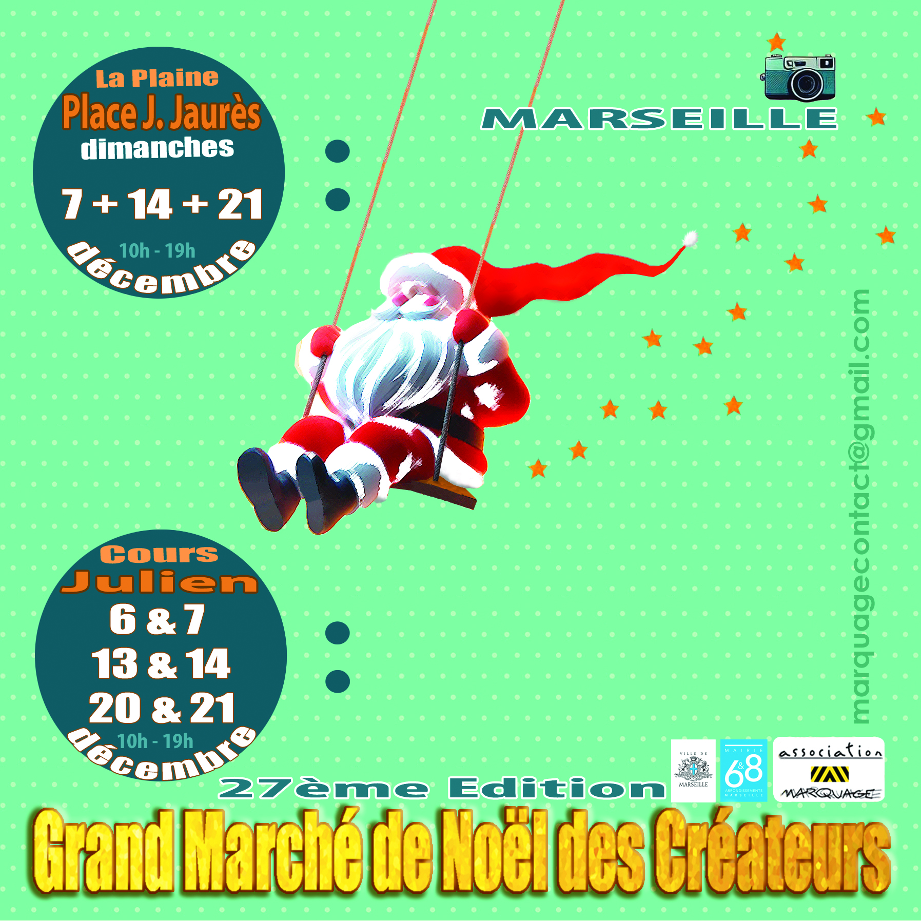 Grand Marché de Noël des Créateurs au Cours Julien