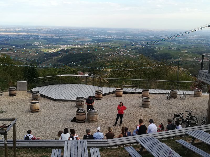 Terrasse de Chiroubles