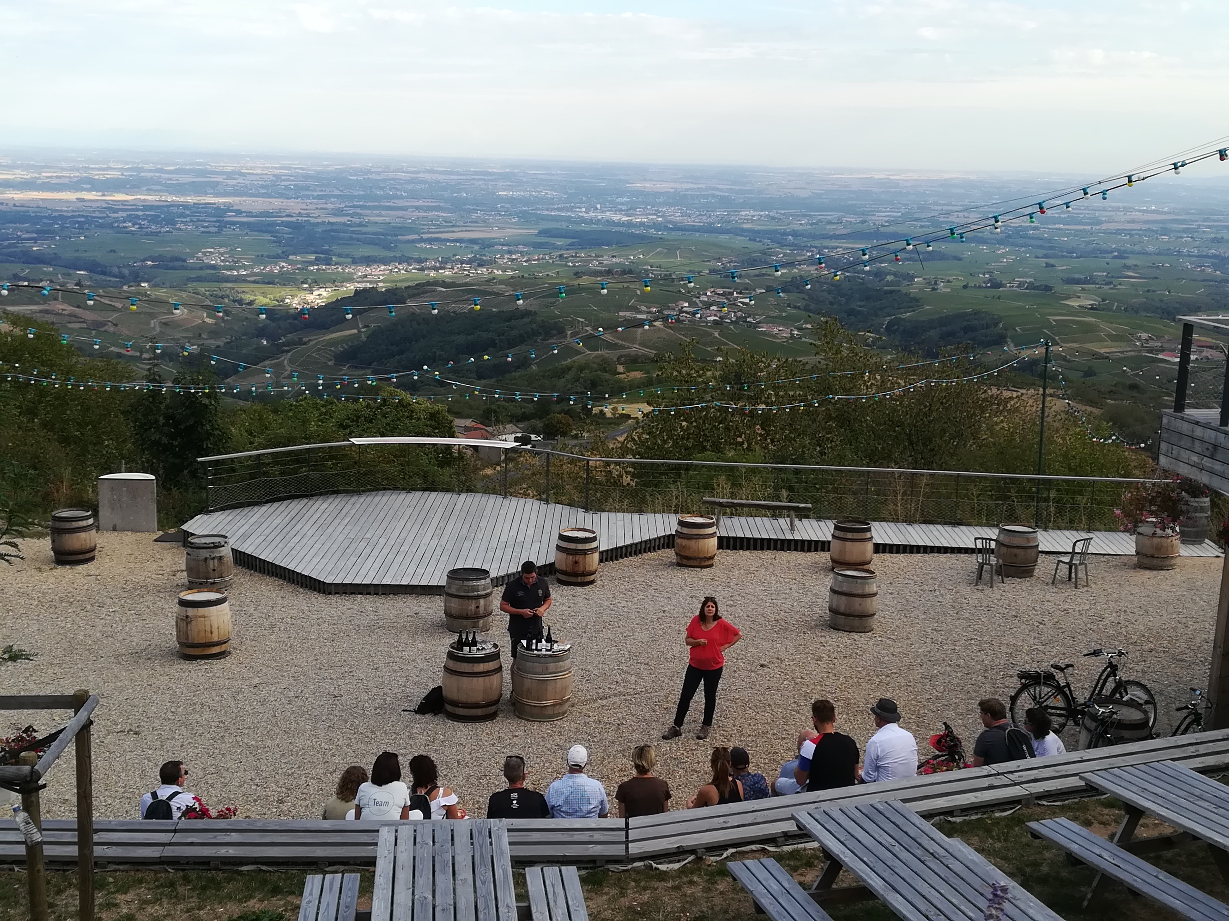 Terrasse de Chiroubles