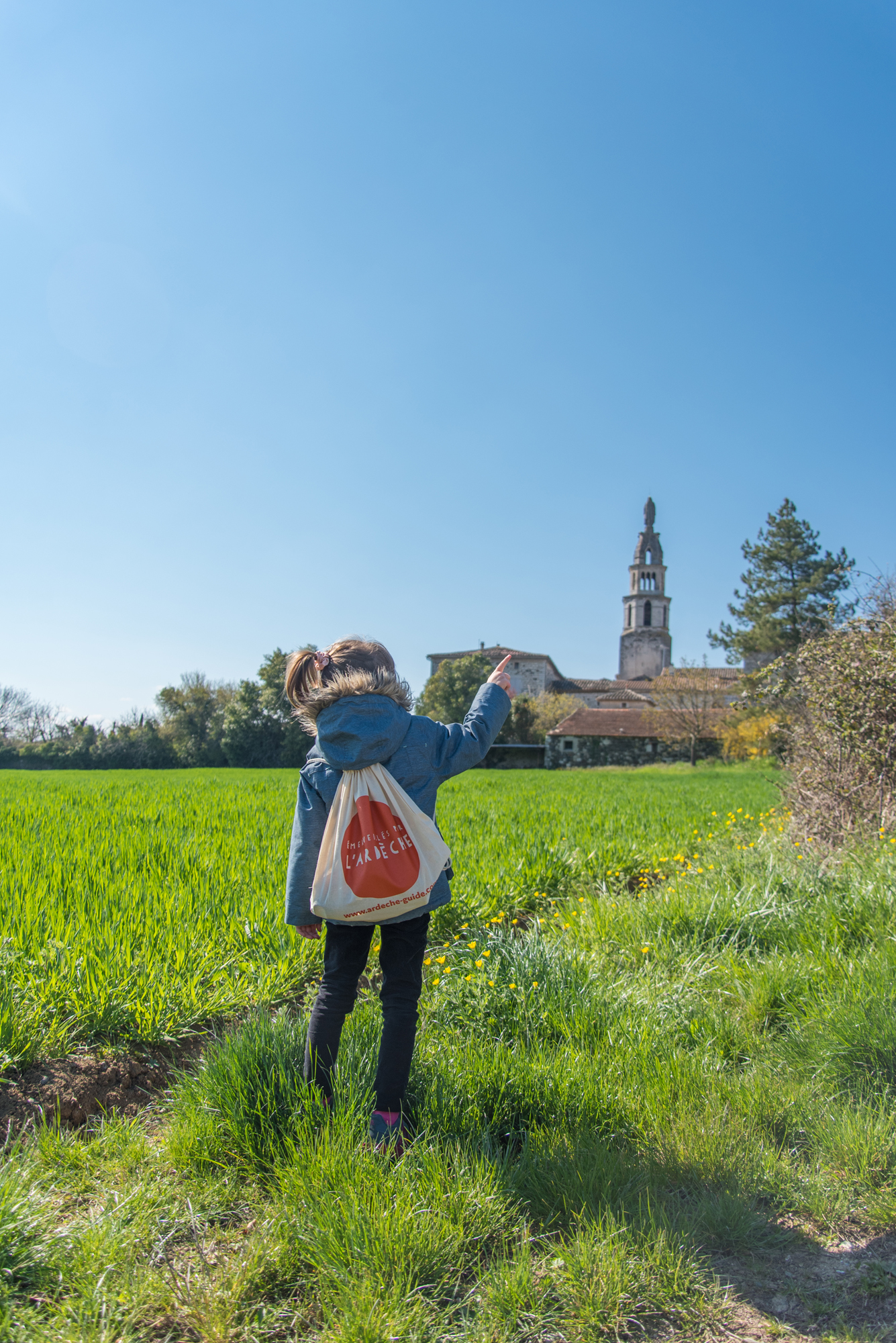 Randoland chasse au trésor jeu de piste St Germain Sud Ardèche que faire avec les enfants en vacances berg et coiron